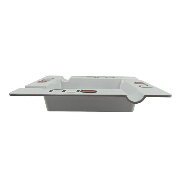 Nub Square 4-Finger Ashtray Melamine - Picture 3 of 6